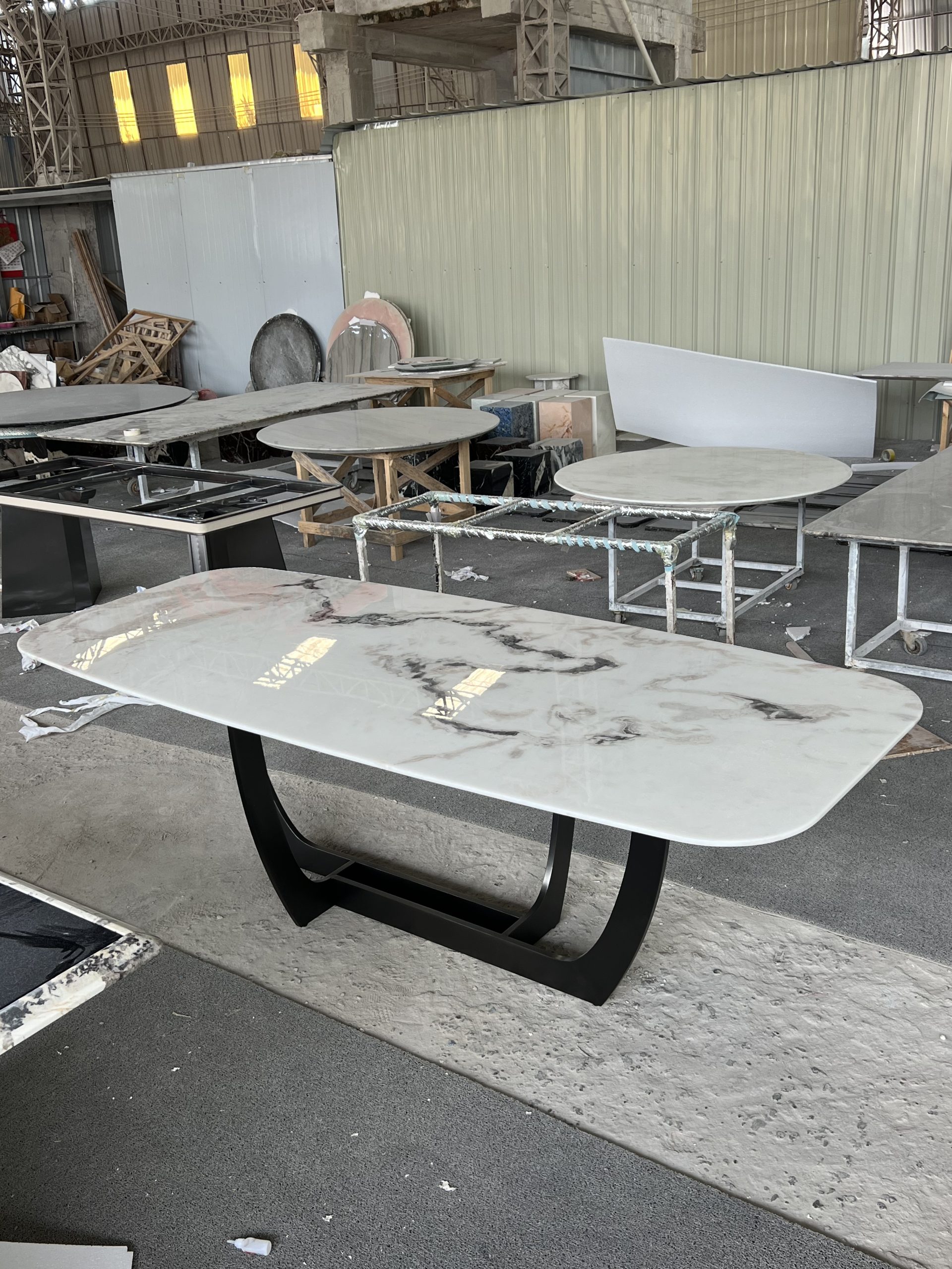Romeo Stone Dining Table 3
