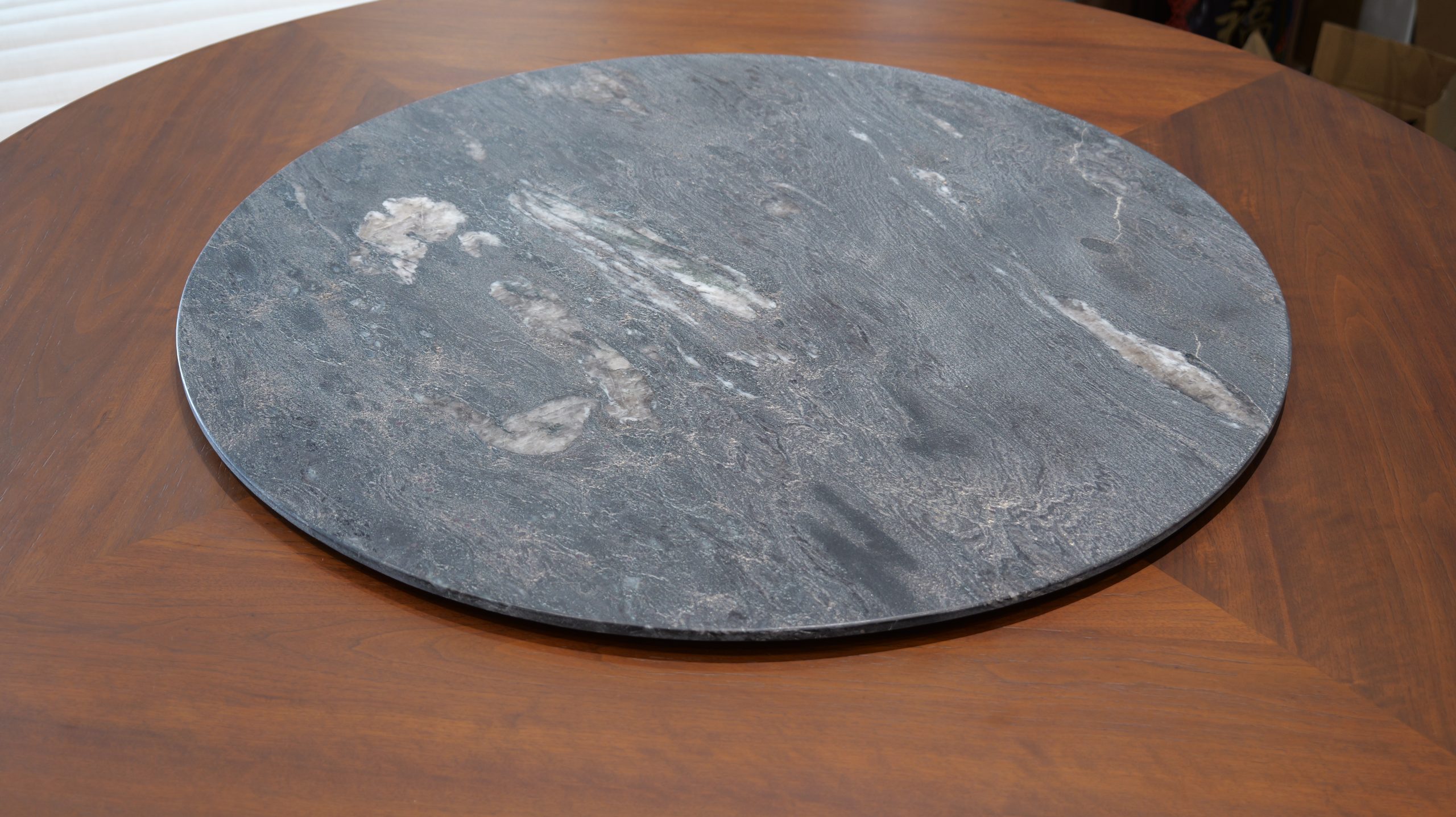 Walnut Round Dining Table 8