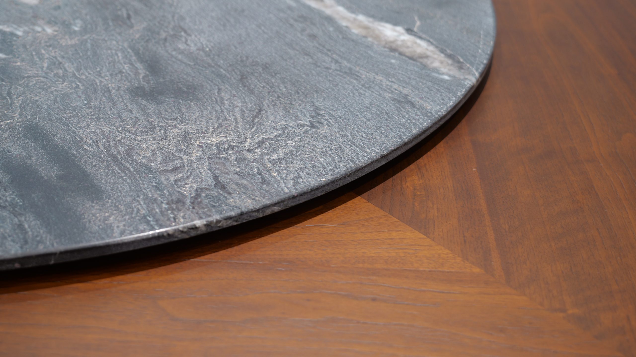 Walnut Round Dining Table 9