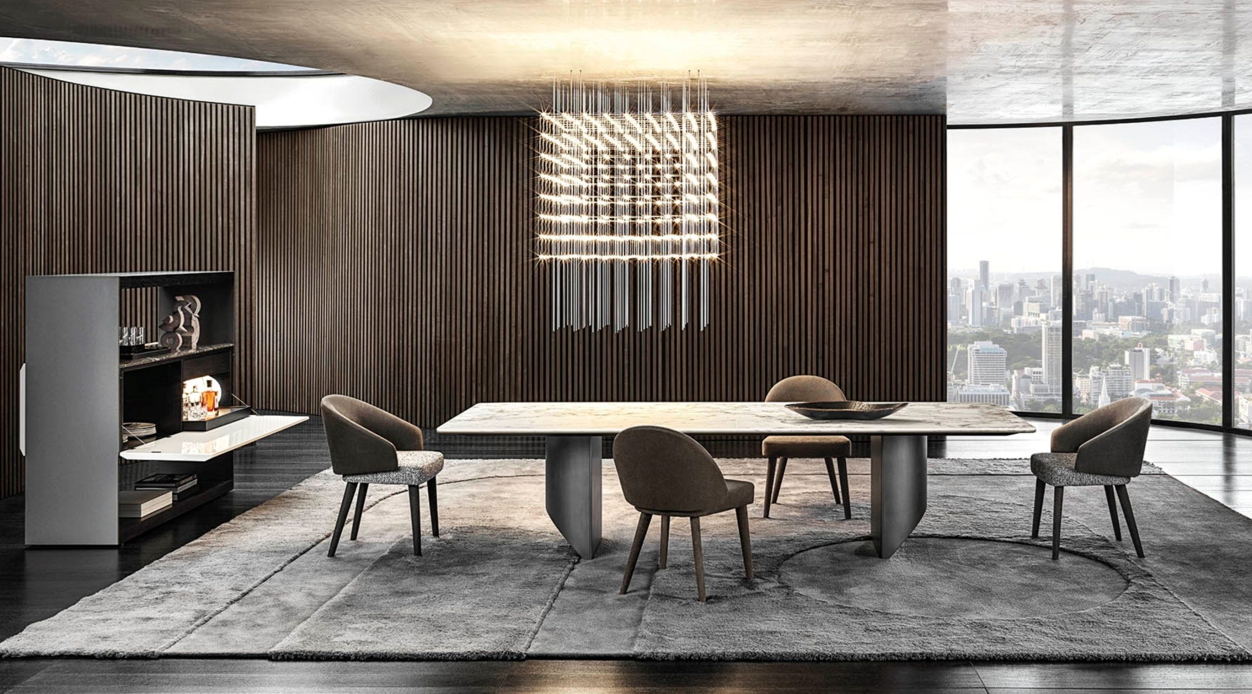 Wedge Dining Table