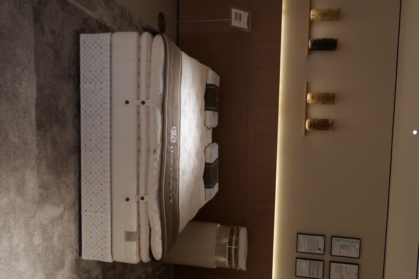 Caesar mattress in the CXCASA showroom