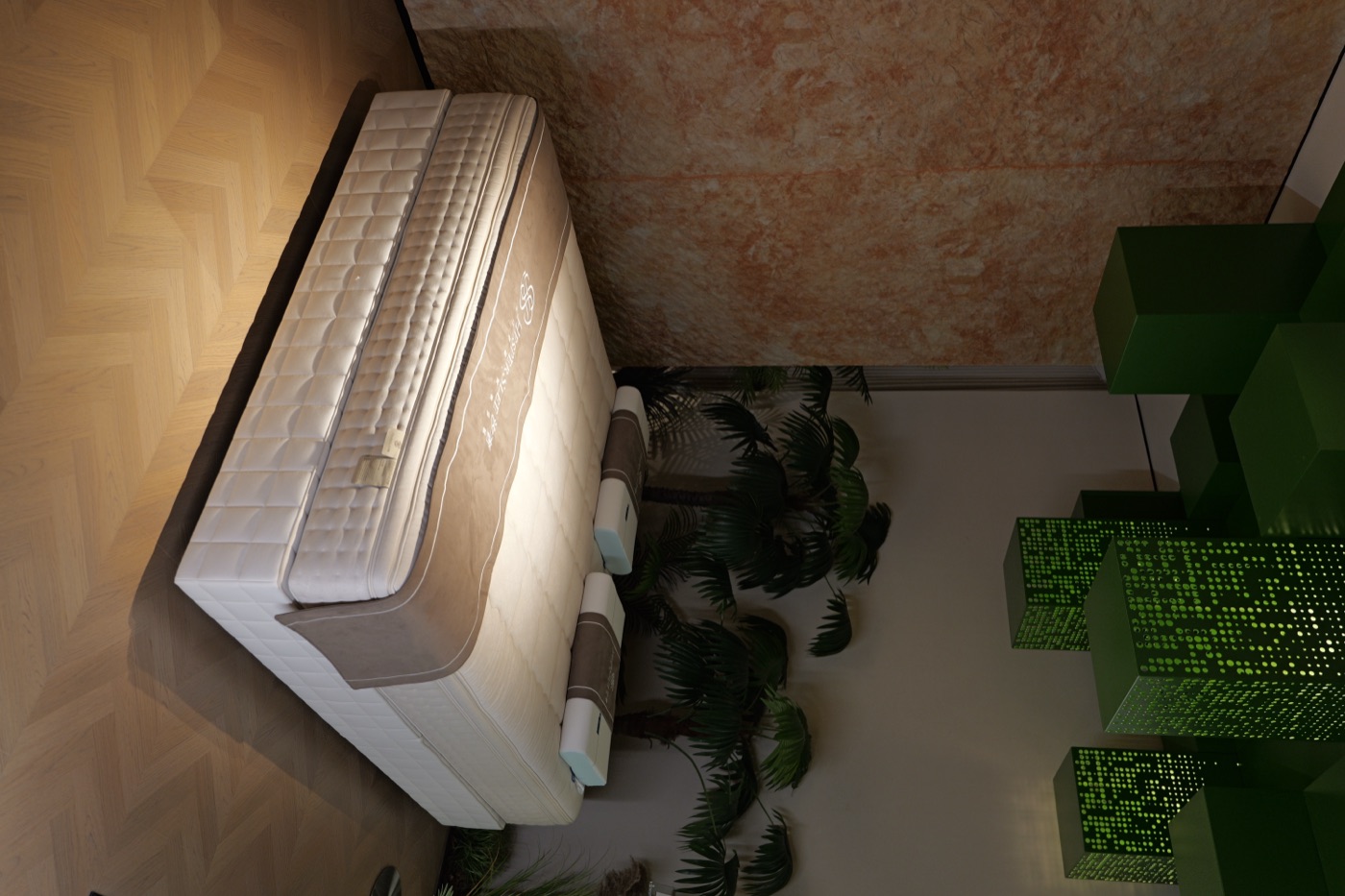 Breeze mattress in the CXCASA showroom