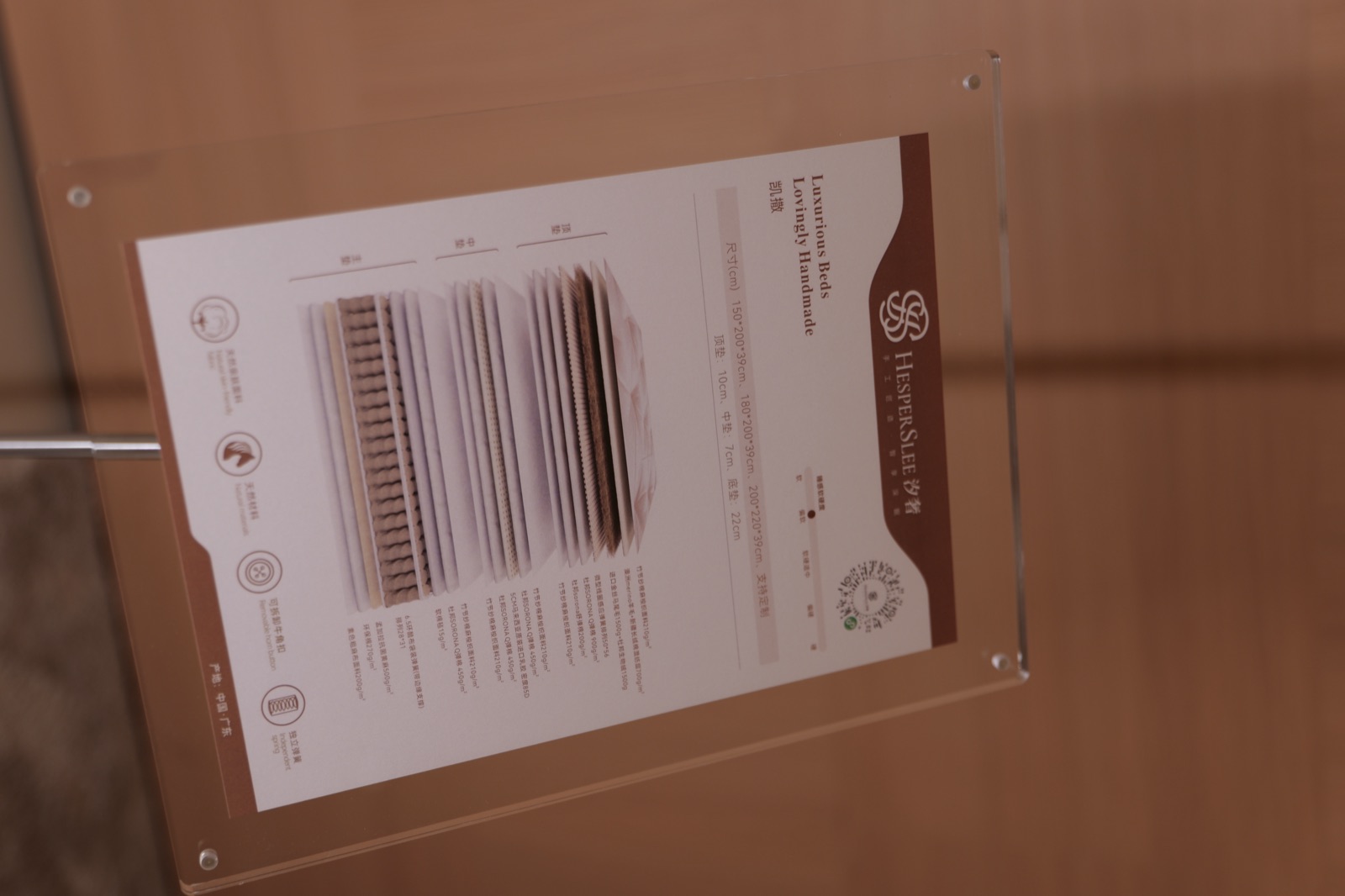 Caesar mattress showroom information