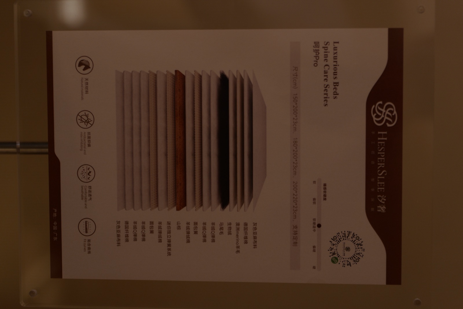 Care Pro mattress showroom information