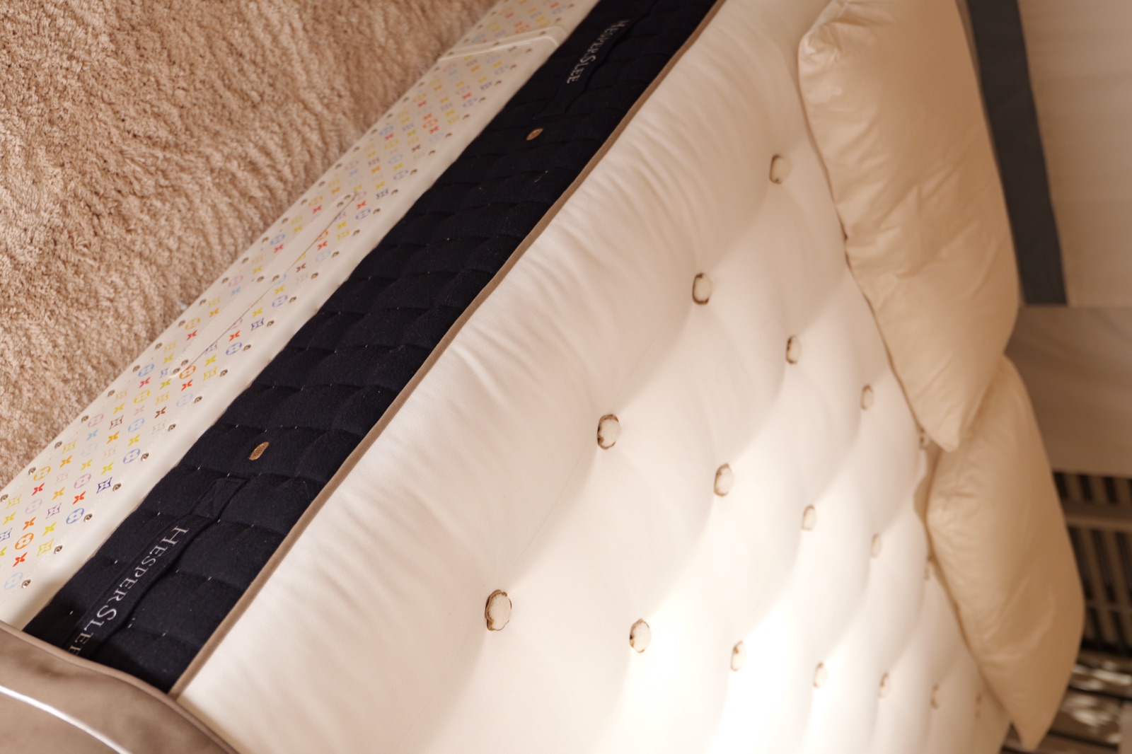 William mattress material and finish detail