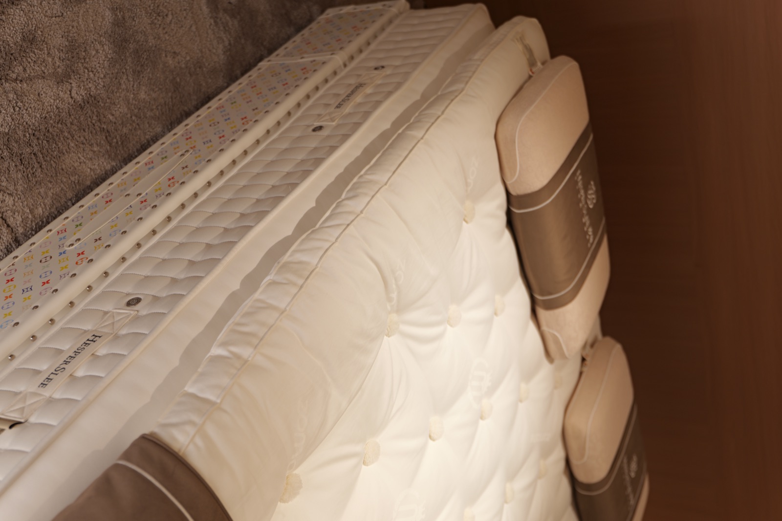 Diana mattress material and finish detail