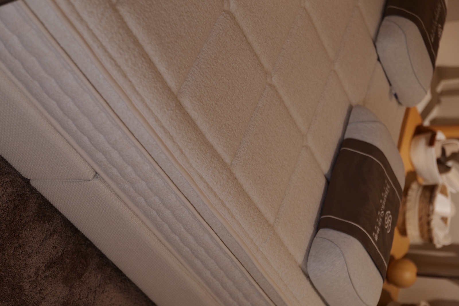 La Tour HS mattress material and finish detail
