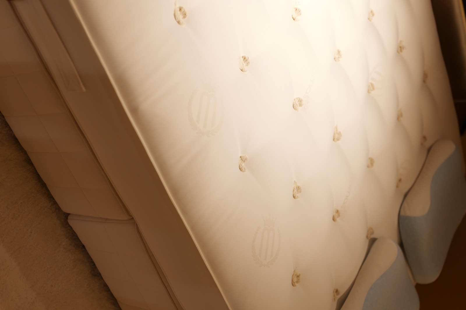 Childhood Joy mattress material and finish detail
