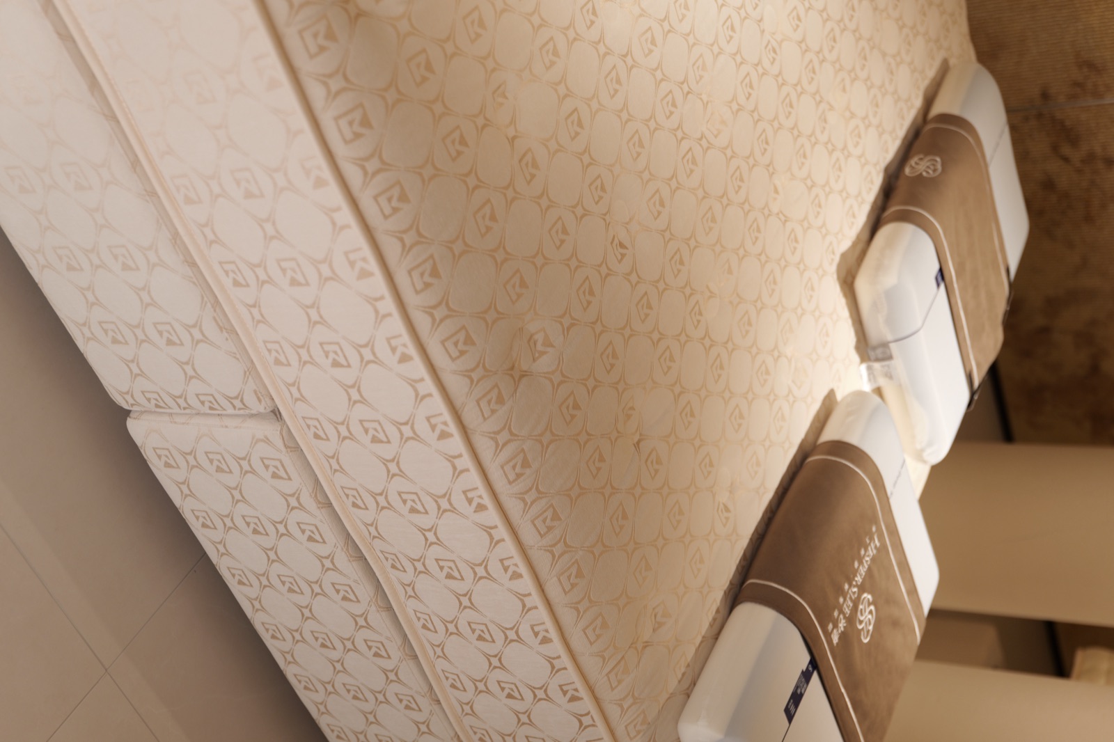 Chasing Light mattress material and finish detail