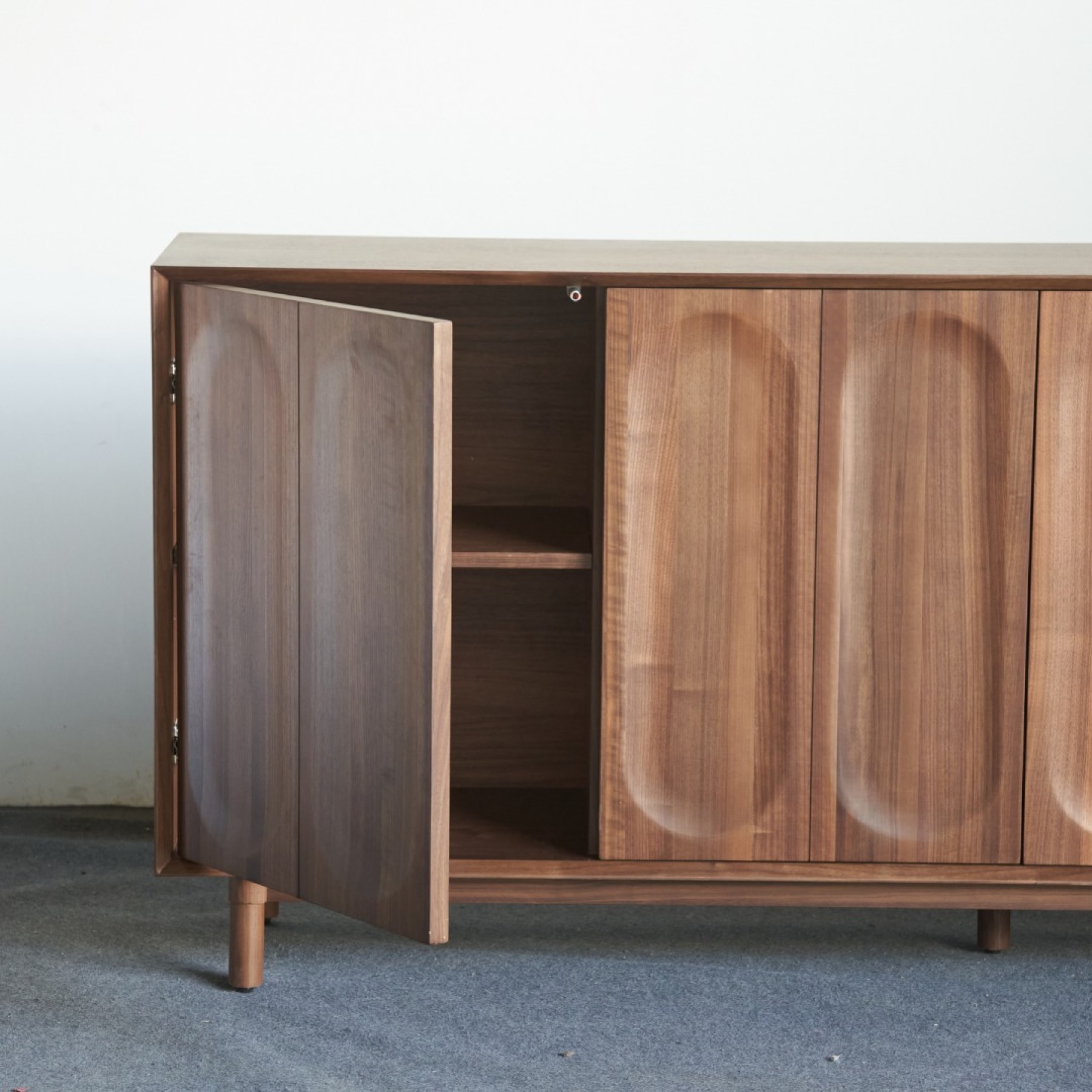 Black Walnut Furniture Customization 055 Storage